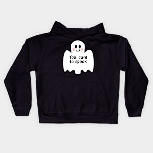 Too cute to spook Kids Hoodie